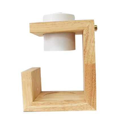 Nordic Wood Style Aromatherapy Candle Warmer Lamp