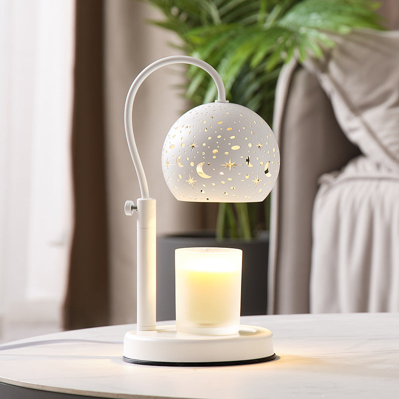 Starry Sky Candle Warmer - Electric Wax Melter with Aromatherapy Function