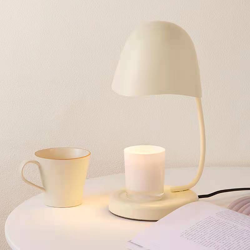 Home Interior Romantic Aromatherapy Candle Lamp Eggshell Cream Color